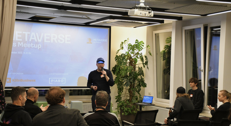Metaverse Meetup at PIABO Headquarters with Thomas Riedel, host of the "Metaverse Podcast"