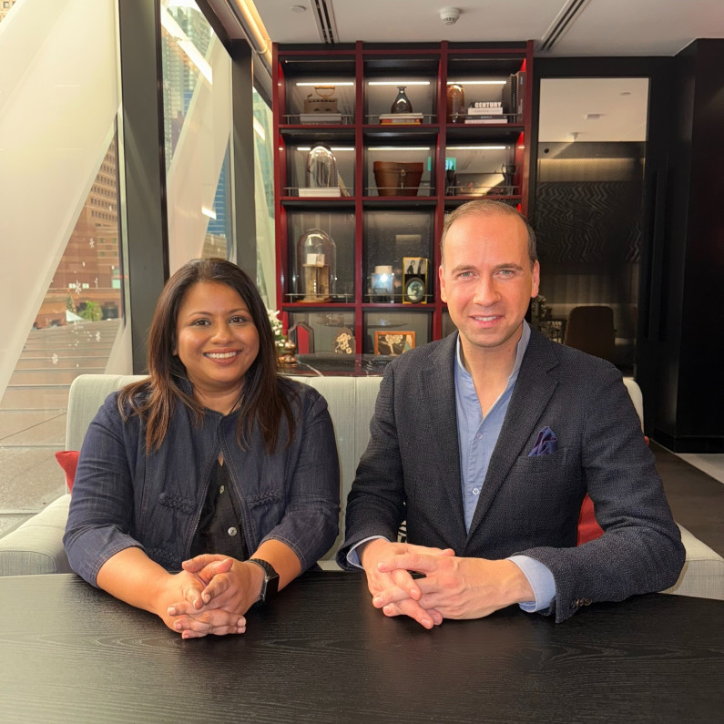 Sara Pereira, Managing Director and Tilo Bonow, Founder & CEO, PIABO Communications 